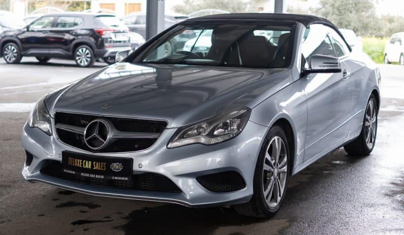 
								MERCEDES E-CLASS CONVERTIBLE 2015 full									