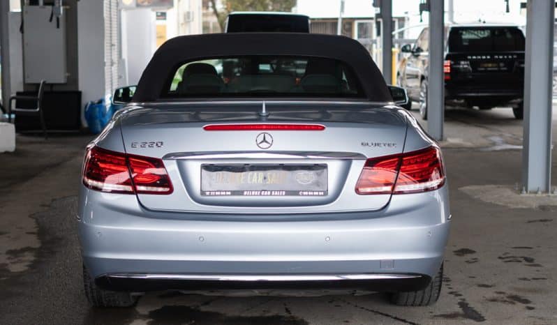 
								MERCEDES E-CLASS CONVERTIBLE 2015 full									