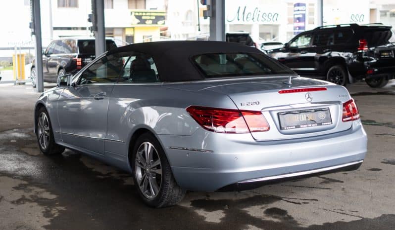 
								MERCEDES E-CLASS CONVERTIBLE 2015 full									